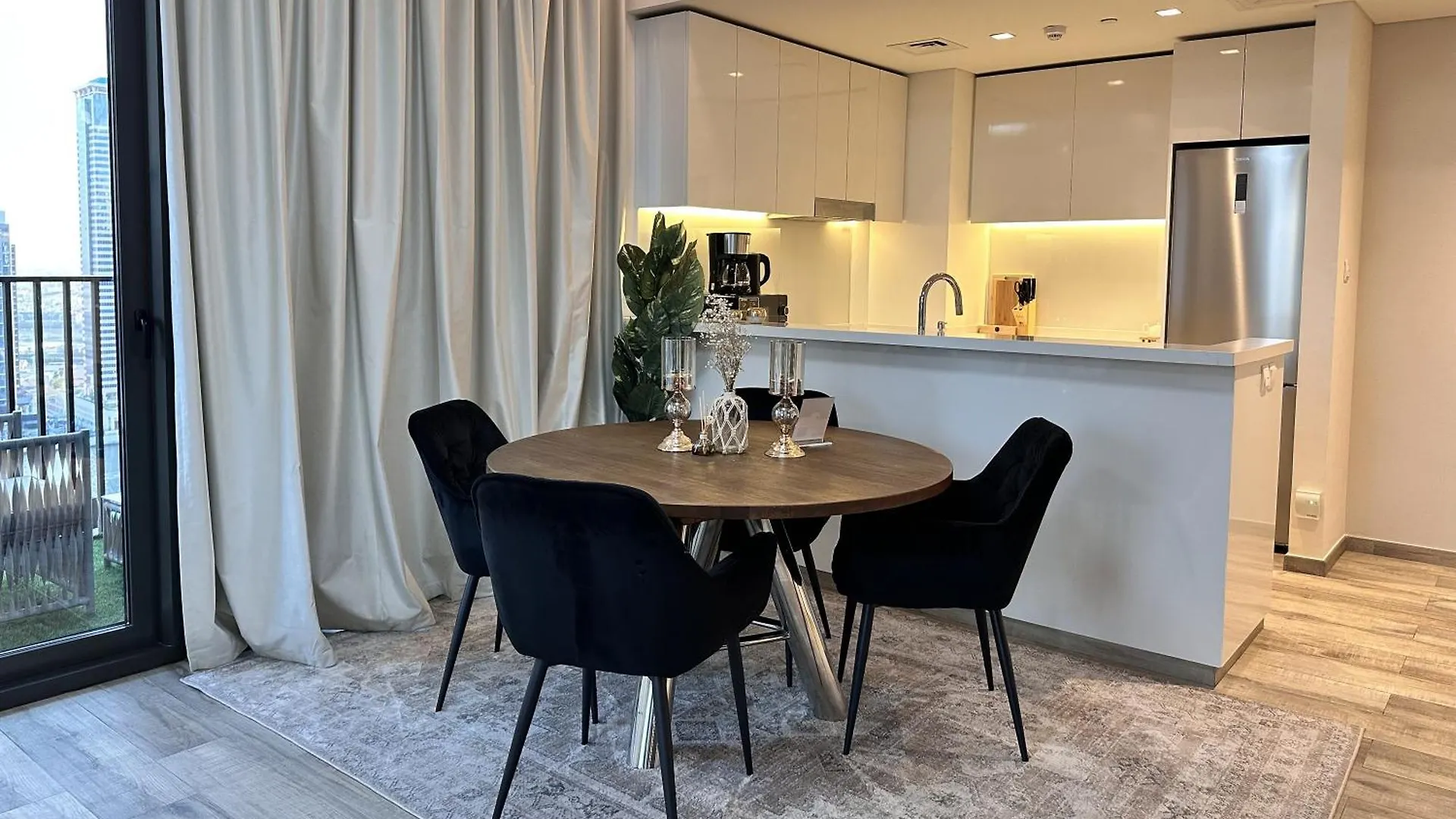 Vserve Modern Oasis Canal & Burj Views Dubai Apartment
